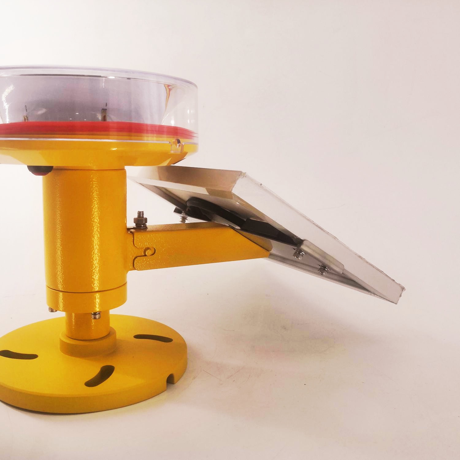 Airport  High mast 32cd ICAO FAA L810 led solar aircraft warning light