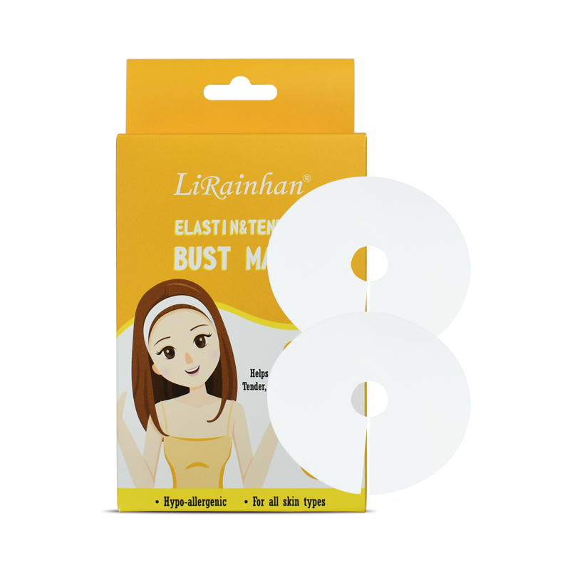 Private Label Collagen whitening Breast Gel Patch Soothing Breast Care Mask