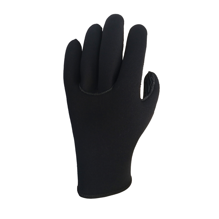 Custom Logo 3mm Diving Gloves Neoprene Waterproof Anti Slip Flexible 5 Finger Thermal Wetsuit Gloves