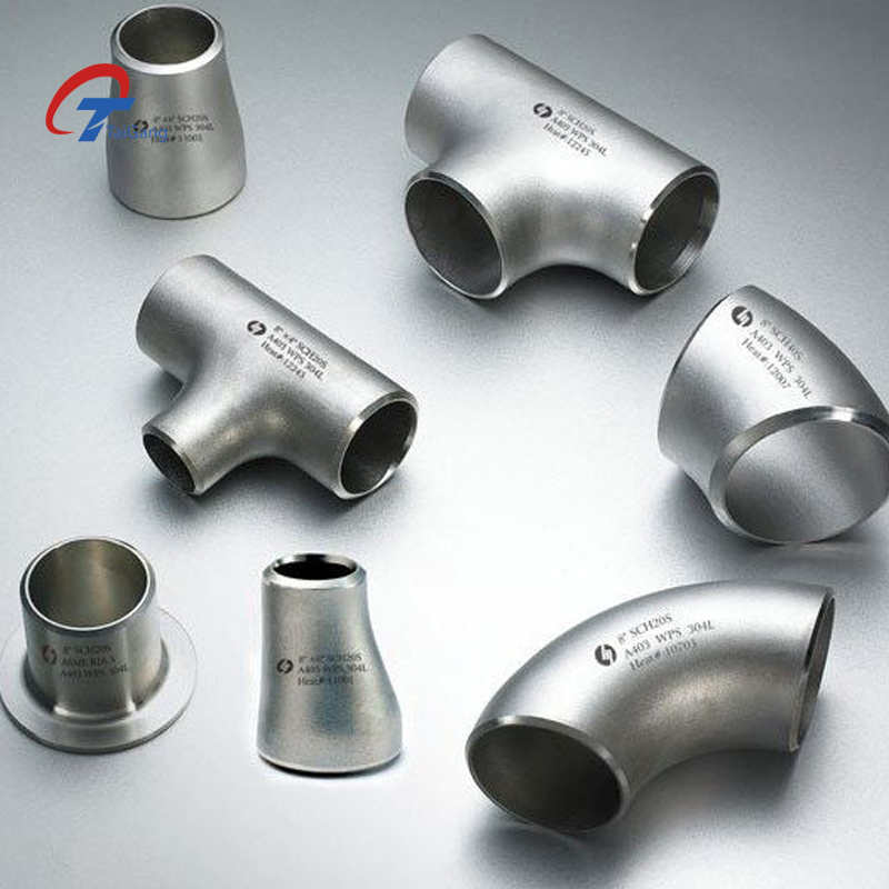 China Professional Manufacture 201 304 316 316L Fitting Stainless Steel 45 90 Degree Elbow