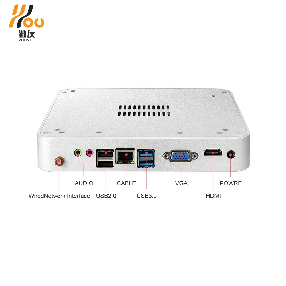 Корпус для мини-ПК YOUYOU 45 Вт i3 i5 3317 3855U, корпус для настольного игрового компьютера