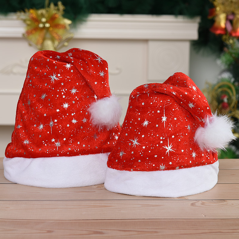 2021 plus cheap Hot Sale High Quality colorful Cotton Merry Christmas Hats for adults kids