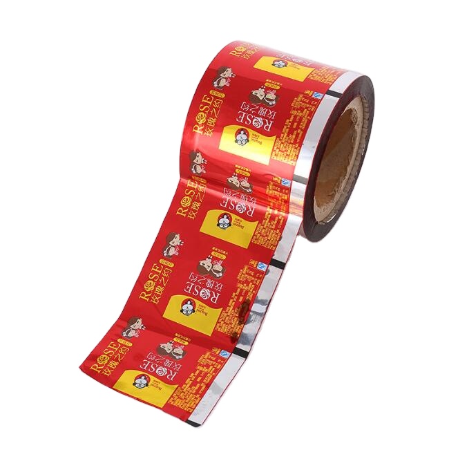 Aluminum foil laminated roll film food grade packaging instant Coffee sachet packaging
