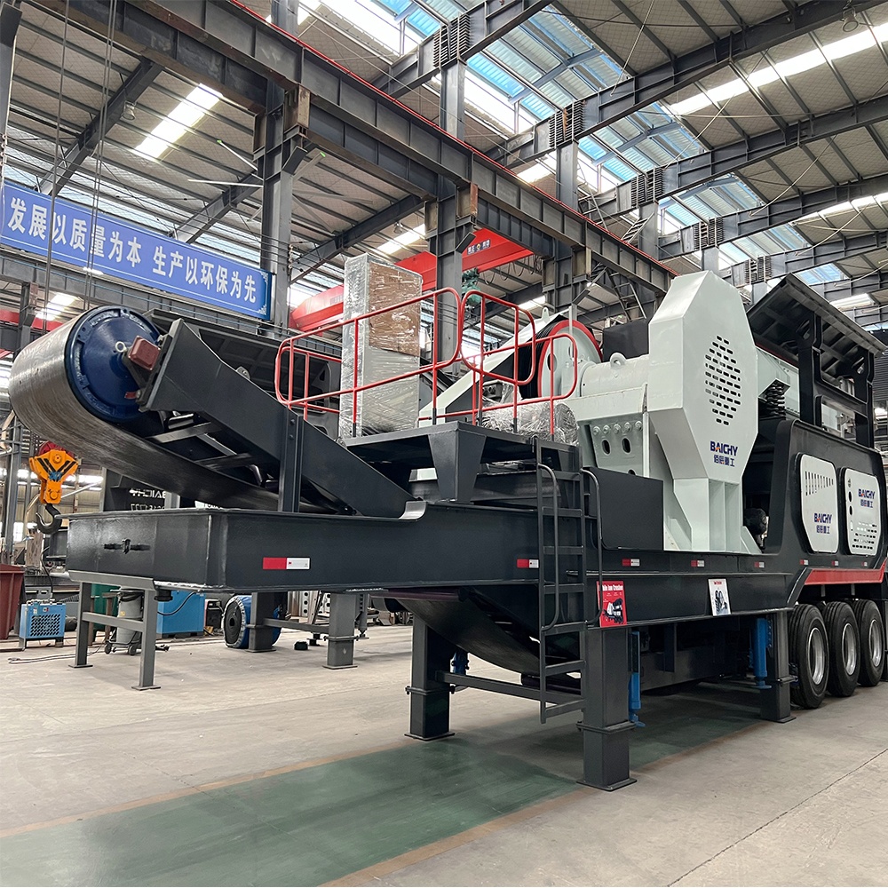 Complete 150tph Mobile Aggregate Gravel Rock Stone Crushing Station Line Granite Limestone Portable Mobile Jaw Crusher For Sale