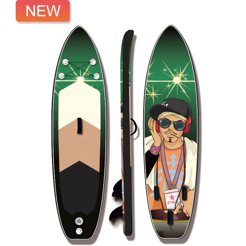 Surfking cheap inflatable stand up paddle isup board drop stitch will accessories use in water