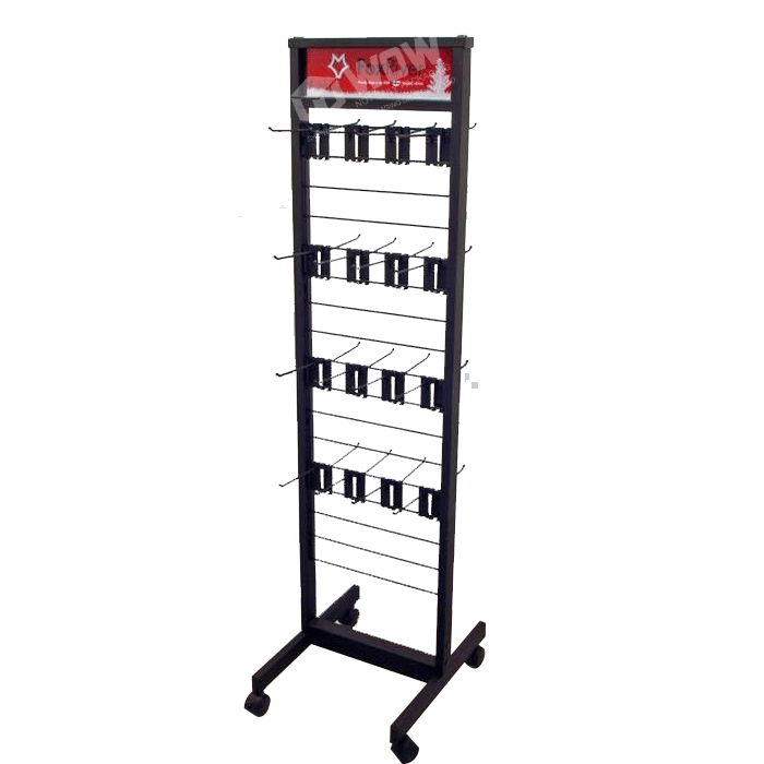 Hot Sale Supermarket Retail Display Stand Heavy Duty Metal Hook Display Stands Metal Accessories Socks Display Stand