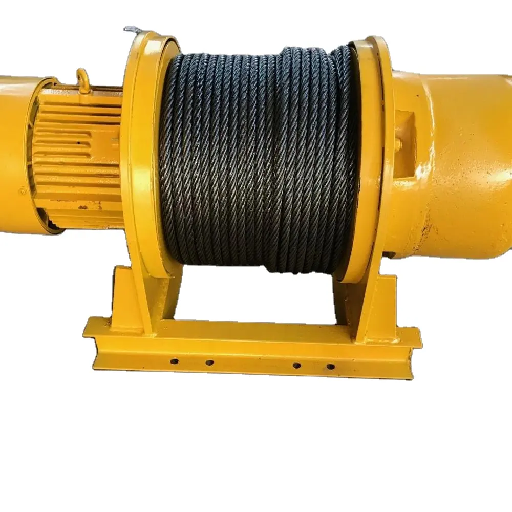 3P 380V wire rope electric winch 2T*200M