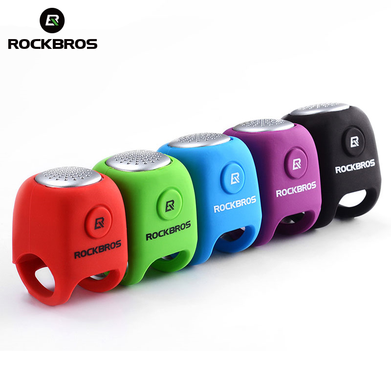 Electric Cycling Bells Horn Rainproof Bicycle Handlebar Bell Silica Gel Shell Ring Bell