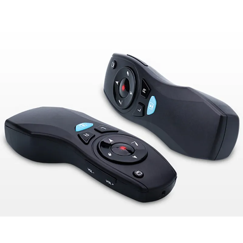 Fly Air Mouse Laser Remote Control Wireless Presenter for PPT Pointeur Wireless Pointer Flip Page Turner Control with Red Laser