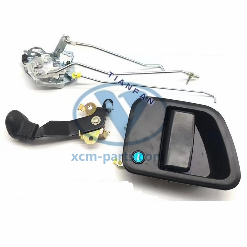 SUMITO-MO Excavator Cabin Door Lock with Key Cab Handle Lock Cylinder Used for Excavator Link Belt Excavator