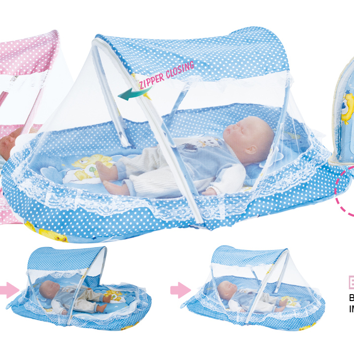 Wholesale portable folded baby mosquito net