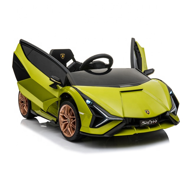 Лидер продаж лицензированный Lamborghini PowerWheel 12 в детские Электрические игрушечные машинки для детей для вождения