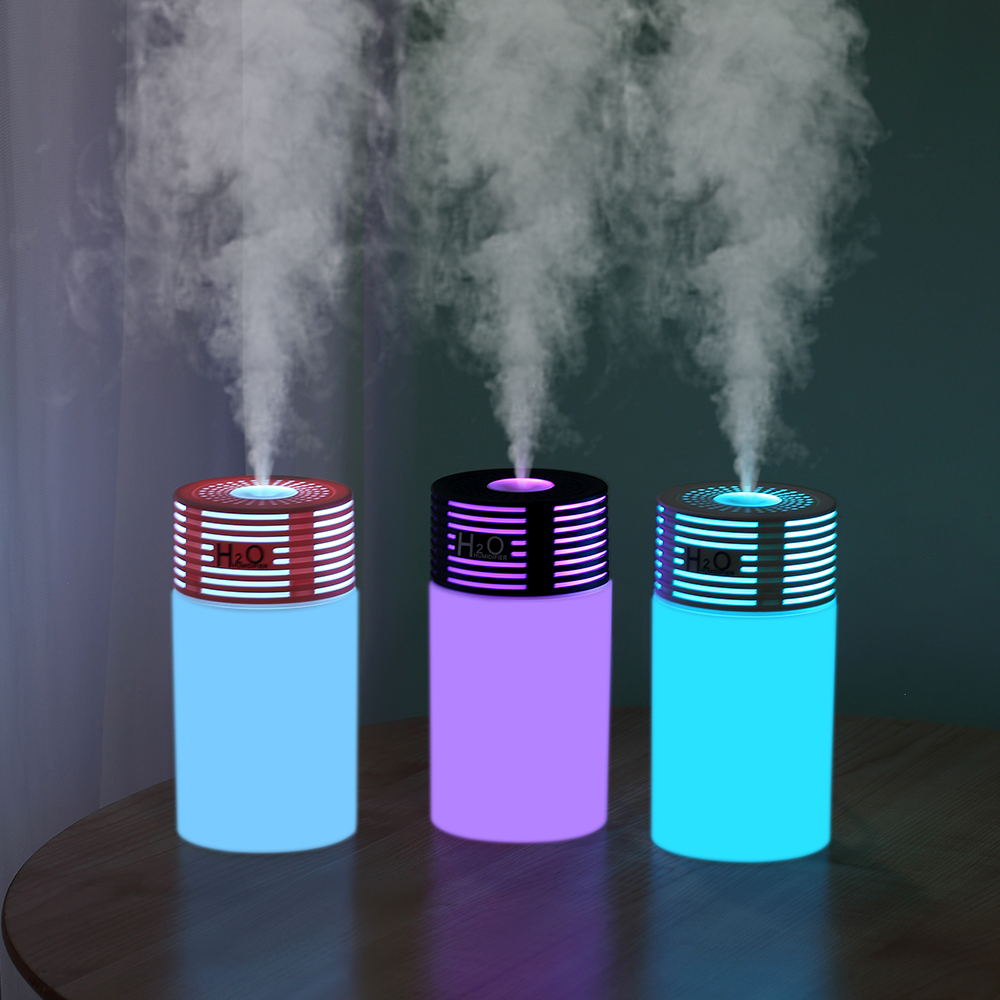Mini USB Household Light And Shadow Lamp Car Air Humidifier Bedroom Desktop Ultrasonic Aroma Essential Oil Diffuser