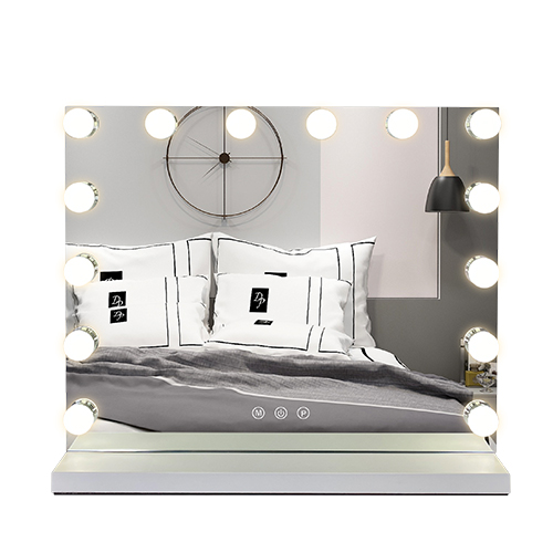 Makeup Mirror Hollywood Style Led Vanity Mirror With 14 Touch Dimmer Led Bulbs For Makeup Dressing Table