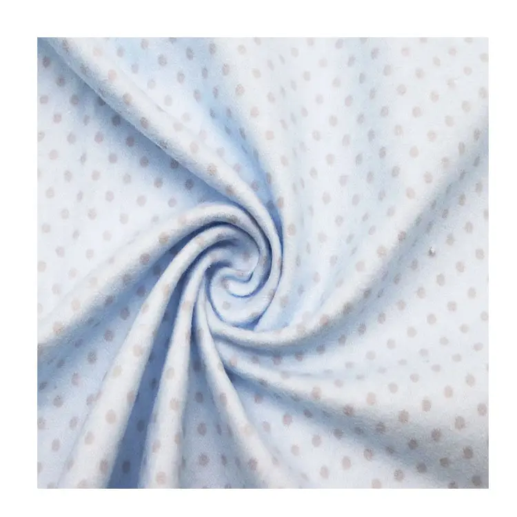 100 г/м2, хлопок, маленькая синяя клетчатая ткань с принтом, матовая фланелевая ткань
