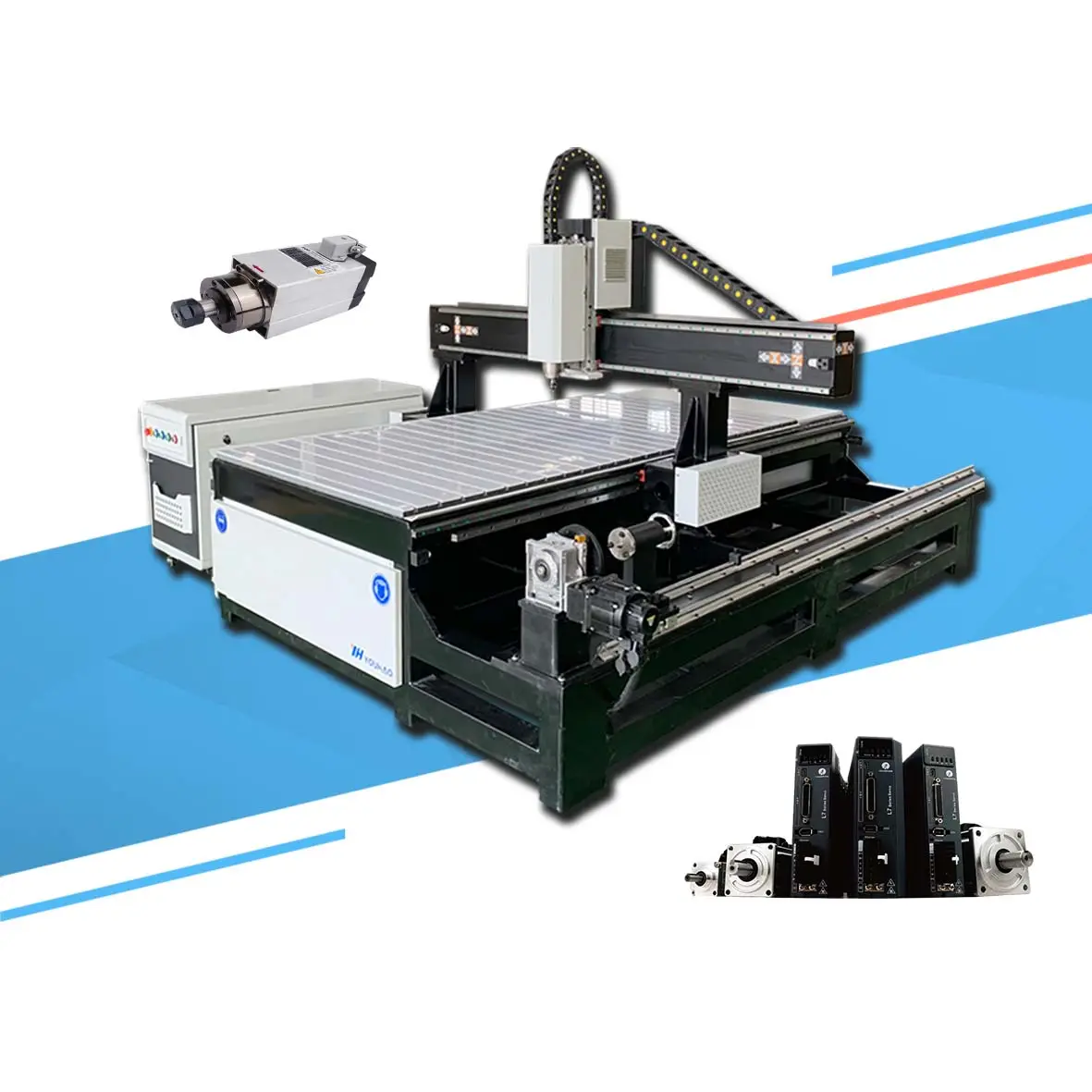 China Rotary Cnc Router Woodworking Machinery With Cnc Wood Carving Machine