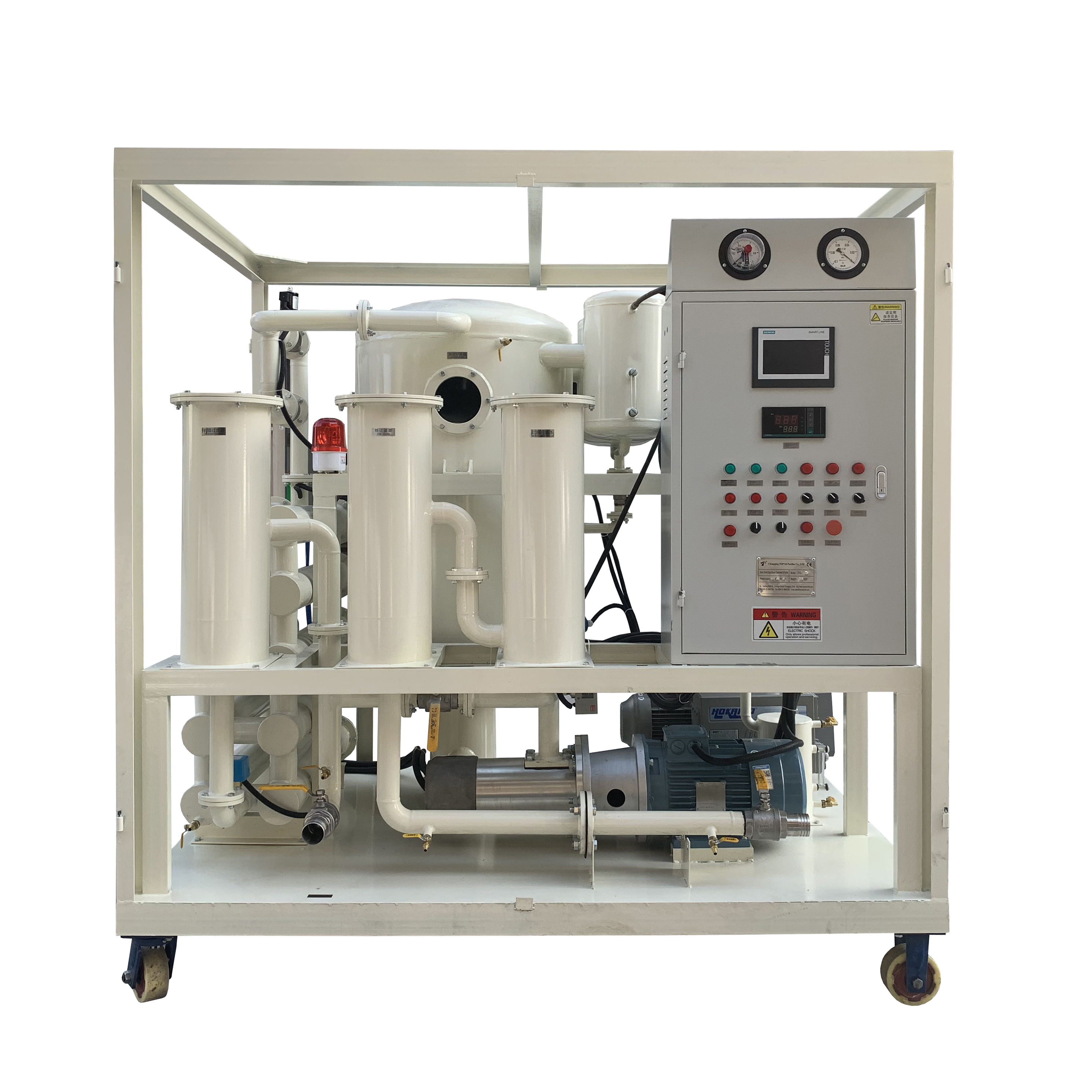 ZYD-W-30 CE Certification Closed Type Transformer Oil Filtration System