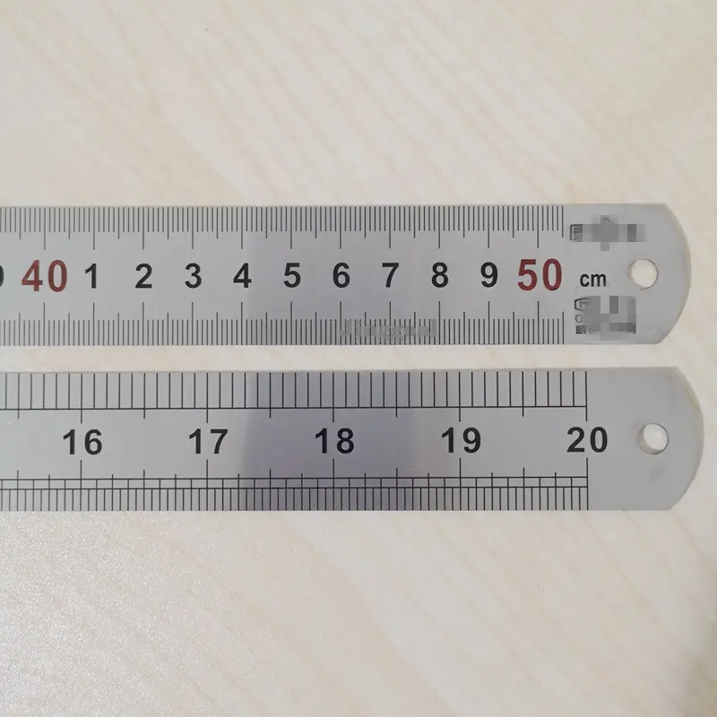 50 CM 20 INCH metal Stainless Steel Ruler