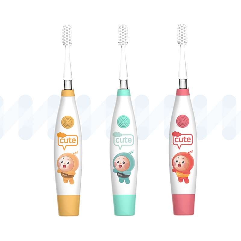 LULA Beauty Wholesale Toothbrush Bulk Led Light Baby Electric Toothbrush Battery Operated