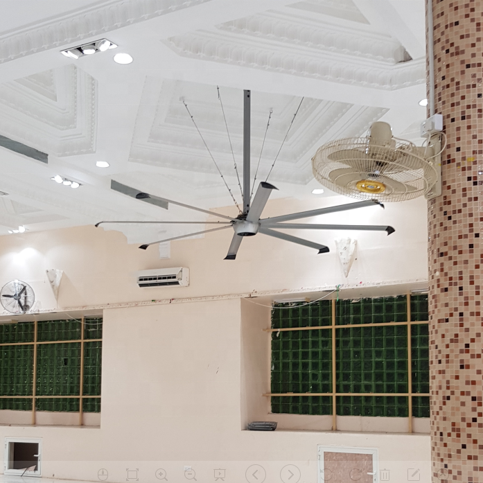 Kale, лидер продаж, большой электрический потолочный вентилятор hvls
