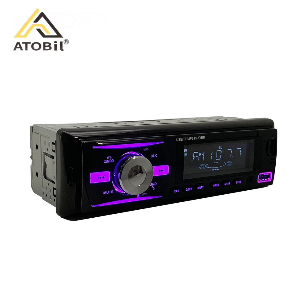 Фиксированная панель ЖК-экран автомобильное радио 2USB SD карта Автомобильная Лента MP3-плеер bt