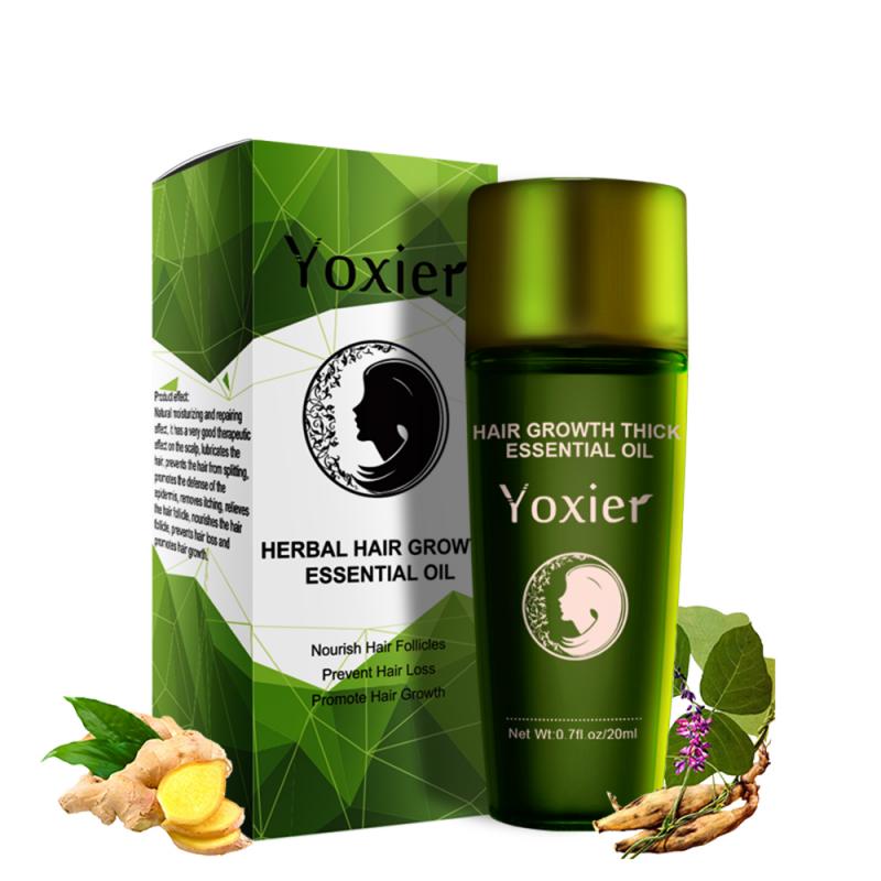 Professional Hair Growth Essential Oil Shampoo Hair Care Styling Hair Growth Serum Repairs Damaged Roots Soft Nourishing