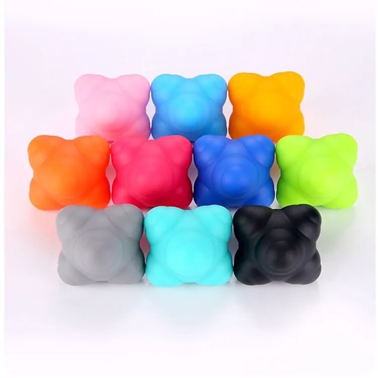 Silicone Bounce Reaction Balls for Agility Reflex and Coordination Training
