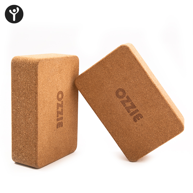 Natural Cork Product Popular Yoga Block Cork Yoga Block Fitness Equipment Yoga Foam Brick