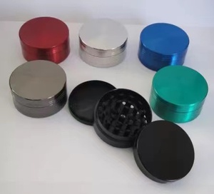 4 Layers Mini Cute 40mm Hemp Pepper Pot Spice Mill Zinc Alloy Metal Dry Herb Smoke Cigarette Accessories Herbal Tobacco Grinder