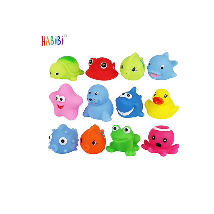vinyl bath duck toy Bathtime bathing toys for children squirt shower baby bath toys for toddlers
