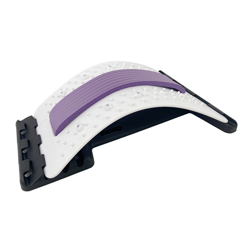 High quality Orthopedic Lumbar Support Stretch Acupuncture Magnetic Therapy Massager Lower Back Stretcher