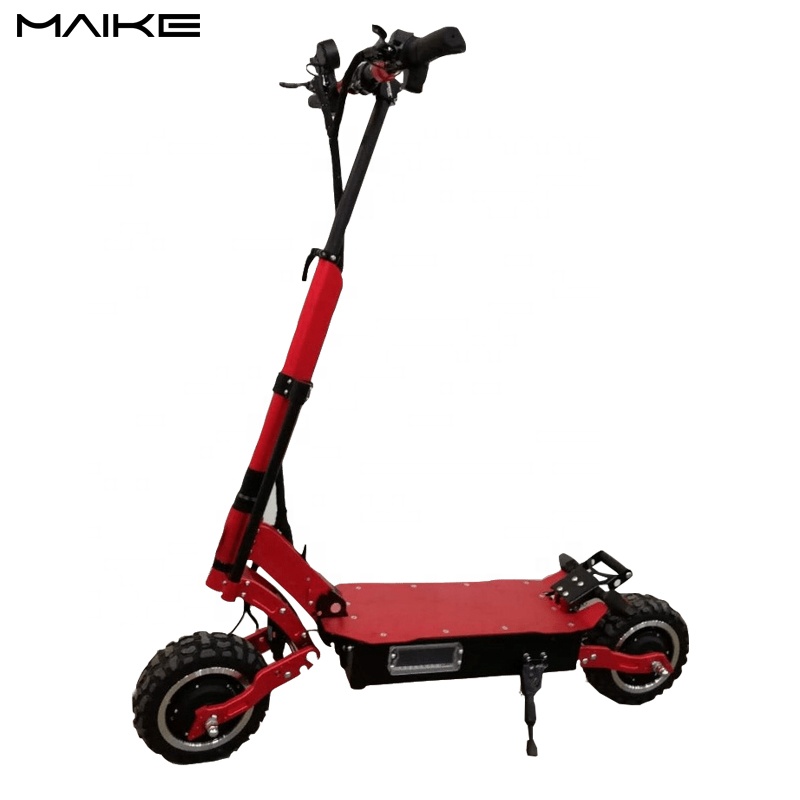 Лучший Мощный двухмоторный внедорожный мотоцикл Maike 5000 Вт Citycoco, складной электрический скутер OEM с батареей, быстрый Электрический скутер для взрослых