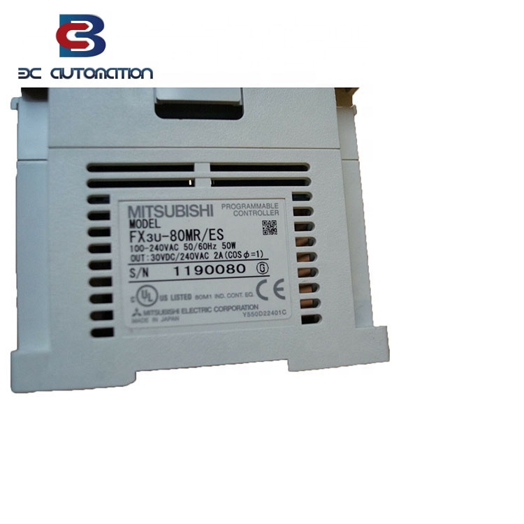 FX3U-80MR-ES-A новых продуктов 2019 технология mitsubishi fx plc и hmi автоматическая система управления