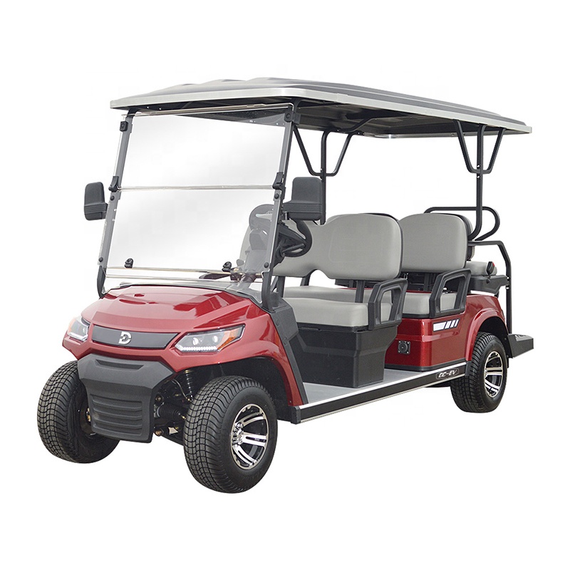 6 Seats New Model Golf Cart with Four Wheel (DC-A827.4+2)