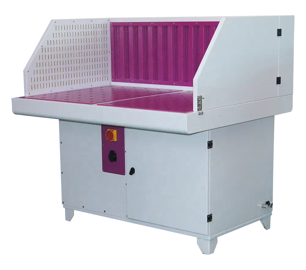 mobile welding and grinding downdraft table downdraft extractor with CE certification