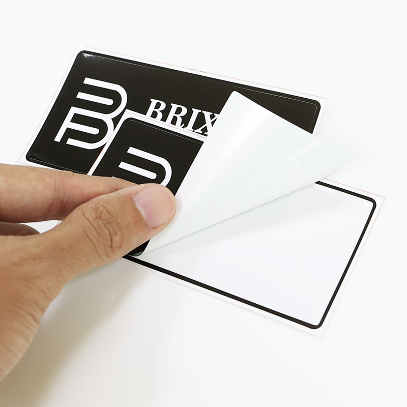 Box Paper packaging Label Printed Logo Vinyl Sticker Custom Label Gift Stickers