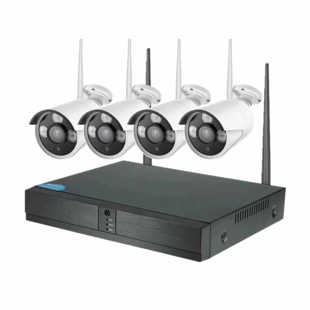 Товары, соответствующие последним трендам, 2020 CCTV ip-камера видеонаблюдения с поддержкой Wi 4CH, ночное видение, домашняя камера видеонаблюдения DVR Nvr Kit 1080P, камеры безопасности, беспроводная система