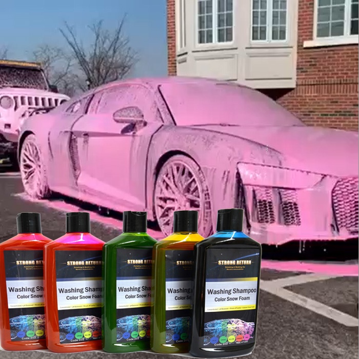 Концентрированное мыло для мытья автомобильного шампуня из снежной пены