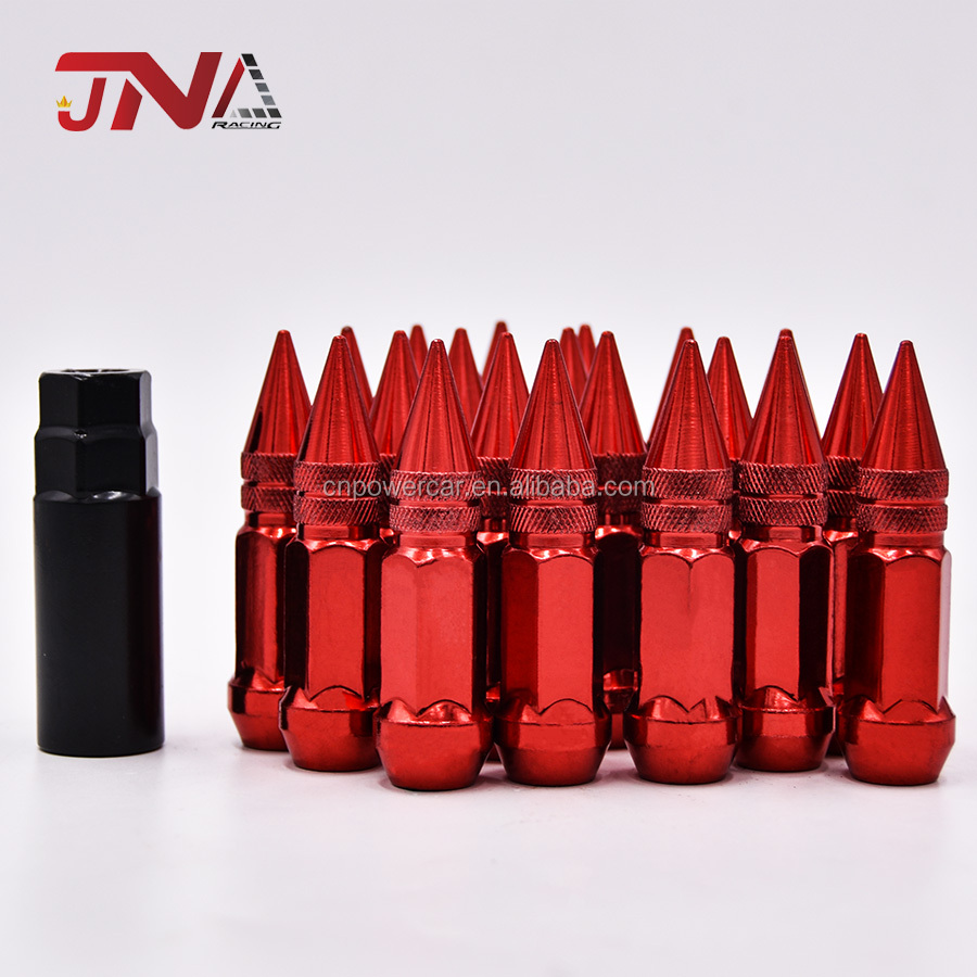 Хорошая цена m12x1, 5/m12x1, 25 многоцветный тюнер, стальные колесные гайки