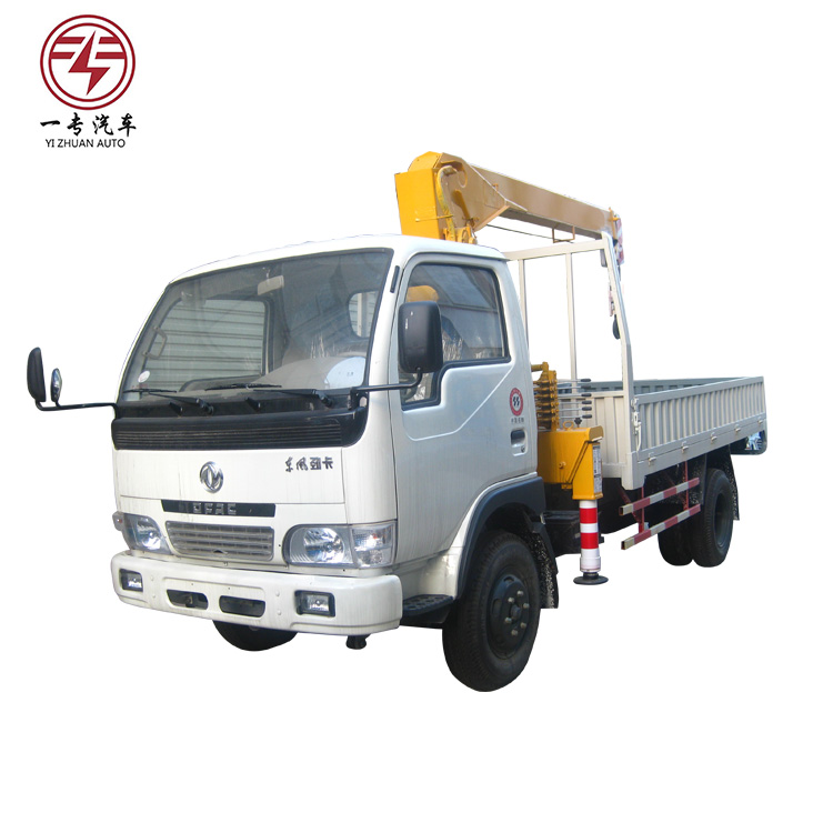 Небольшой кран с левым приводом для грузовика с шасси Dongfeng