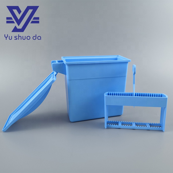 Yushuoda микроскоп слайд пятновыводитель лотки посуда