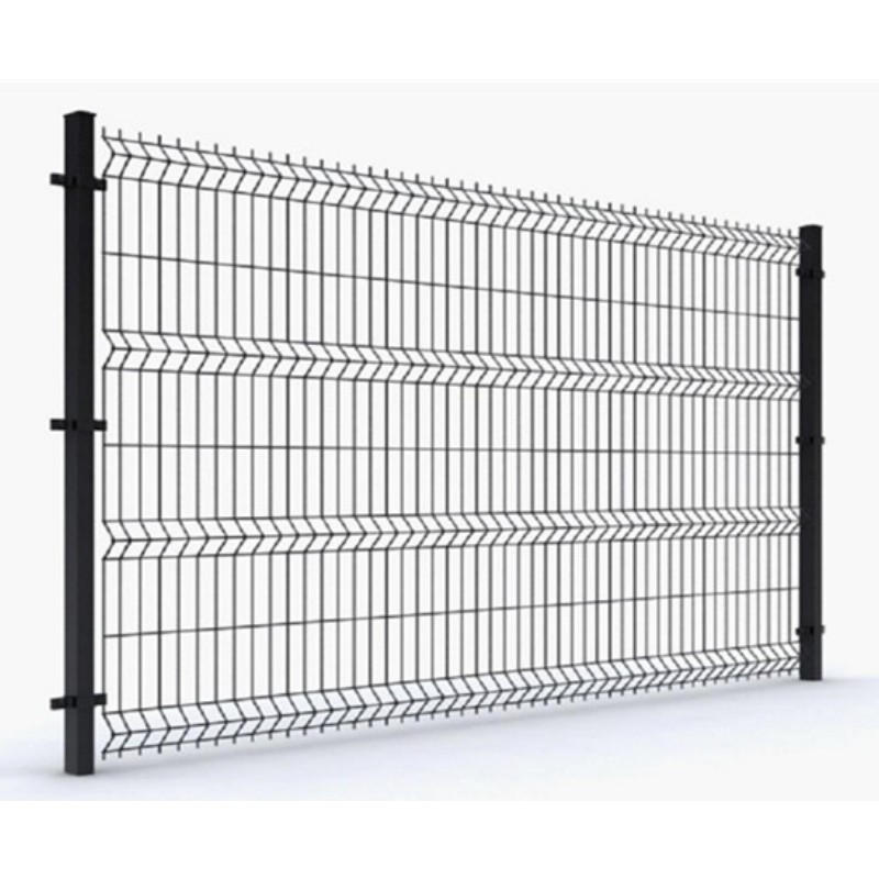 3D Fence Welded Wire Mesh Panel Bending Fence Curved Outdoor Garden Fence For Sale