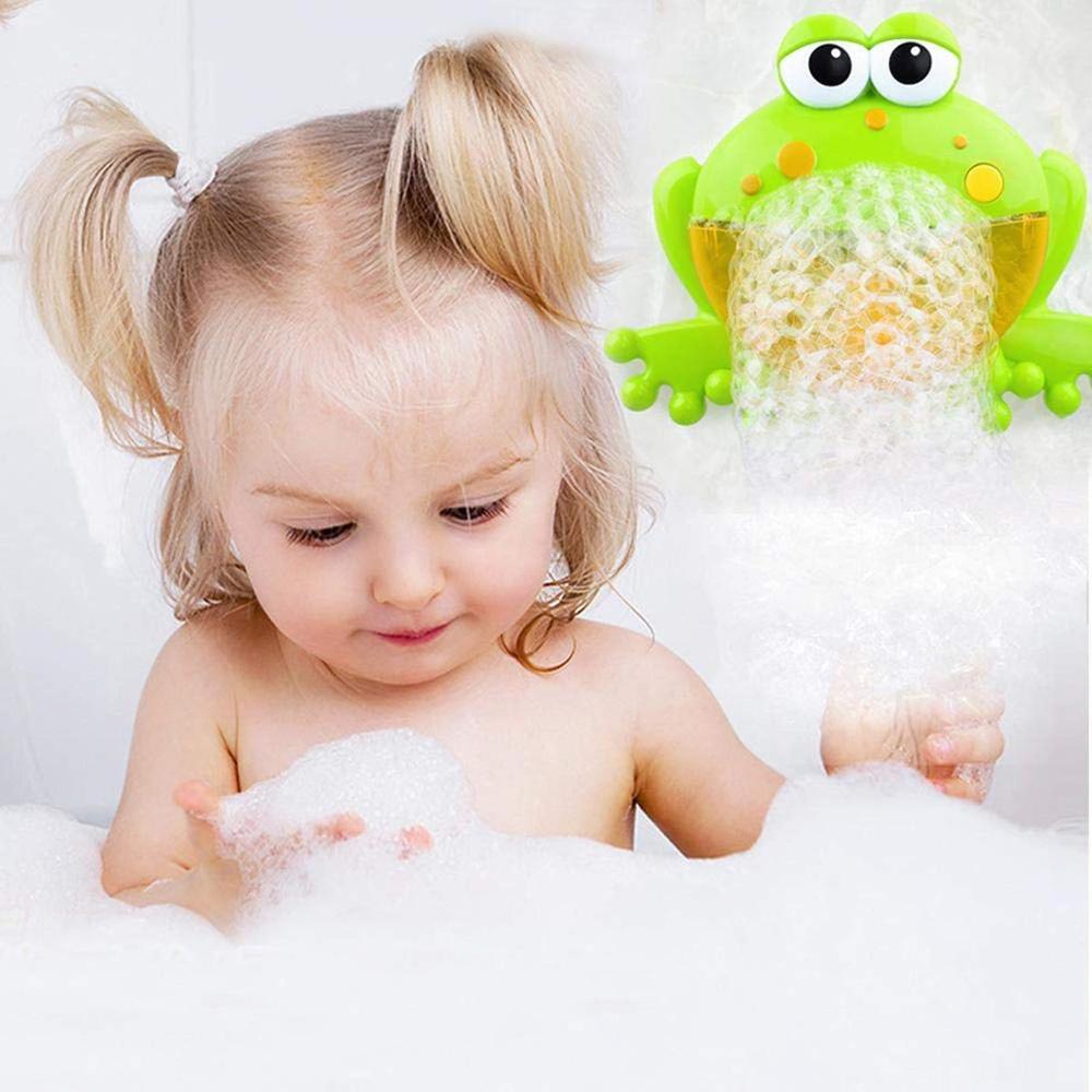 Bubble frog игрушки с музыкой детские игрушки для ванной Bubble Maker с детской рифмой Ванна Bubble игрушки для младенцев детей