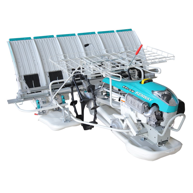 2020 New Walk-Behind Manual Rice Transplanter Price Paddy Planting Machine, 4 6 Rows Walking Machine Rice Planter