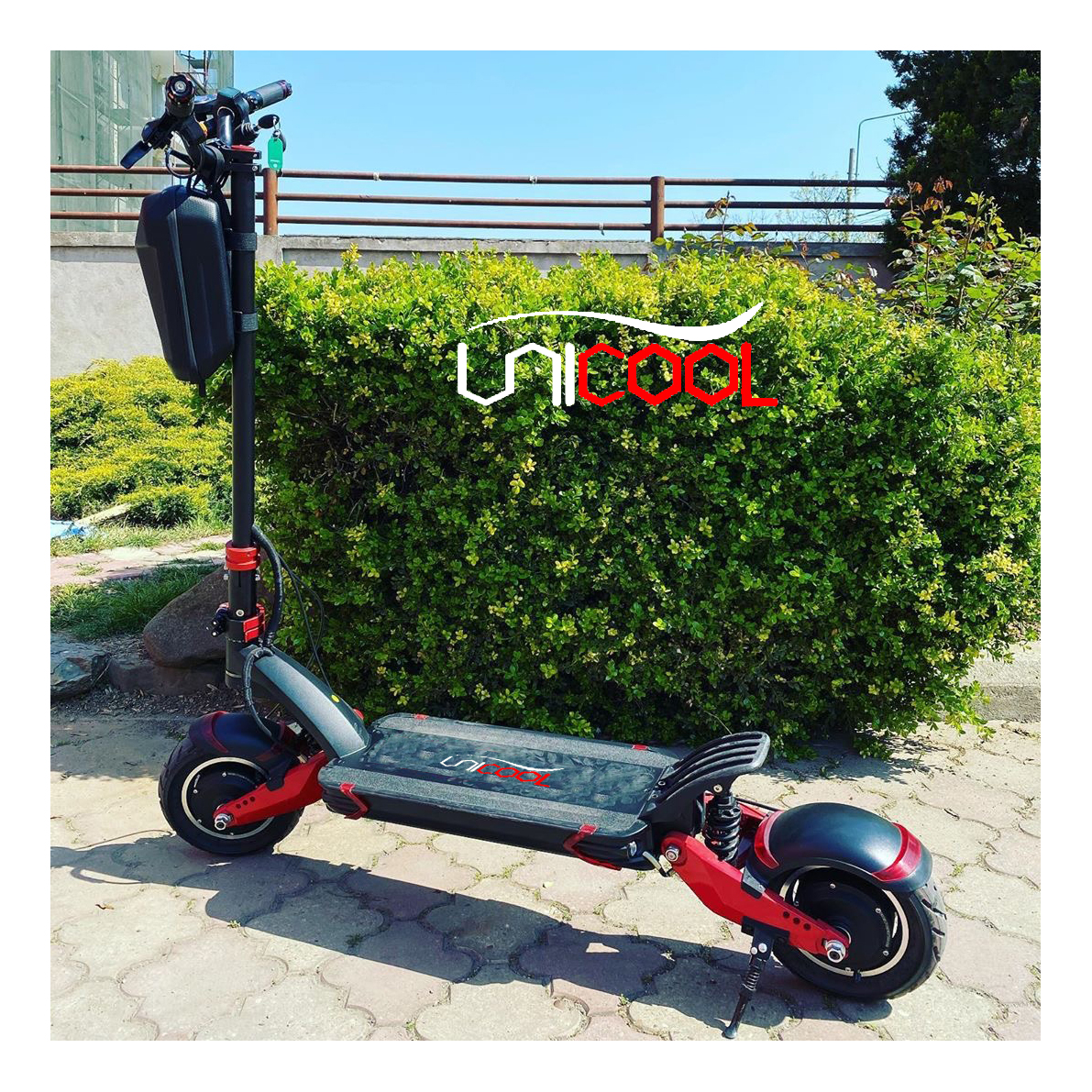 Электрический скутер Unicool с гидравлическим тормозом и двойным мотором zero 10x2000 Вт 60 в 21 Ач для T10 DDM