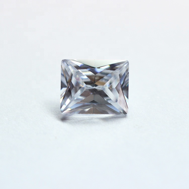 Оптовая продажа сияющей форма синтетический бриллиант D Цвет 4*6 мм 0.8ct, лабораторно кольца Муассанит кулон