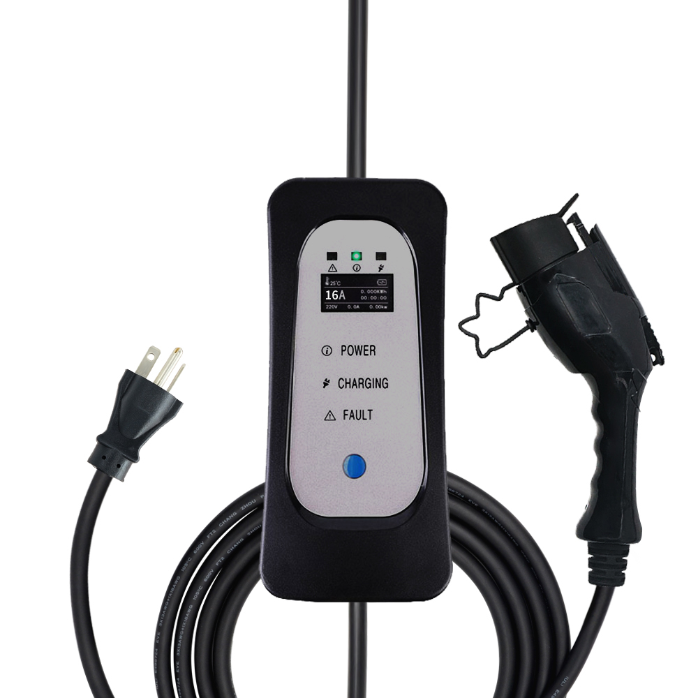 Isigma электрическое зарядное устройство тип 1 Режим 2 EV зарядный кабель режим 16 А