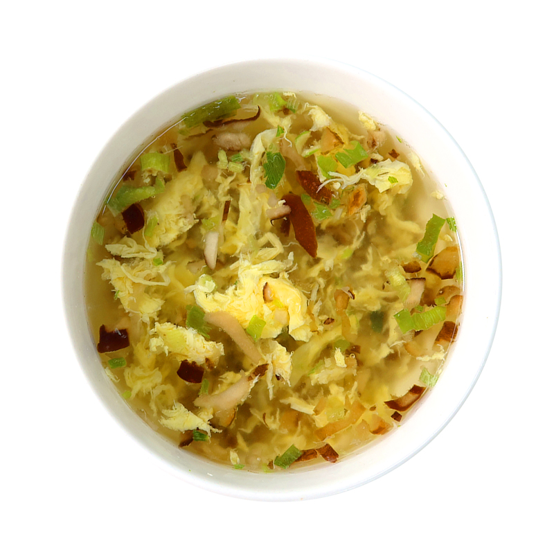 Протеиновый суп, крем для кур и овощей