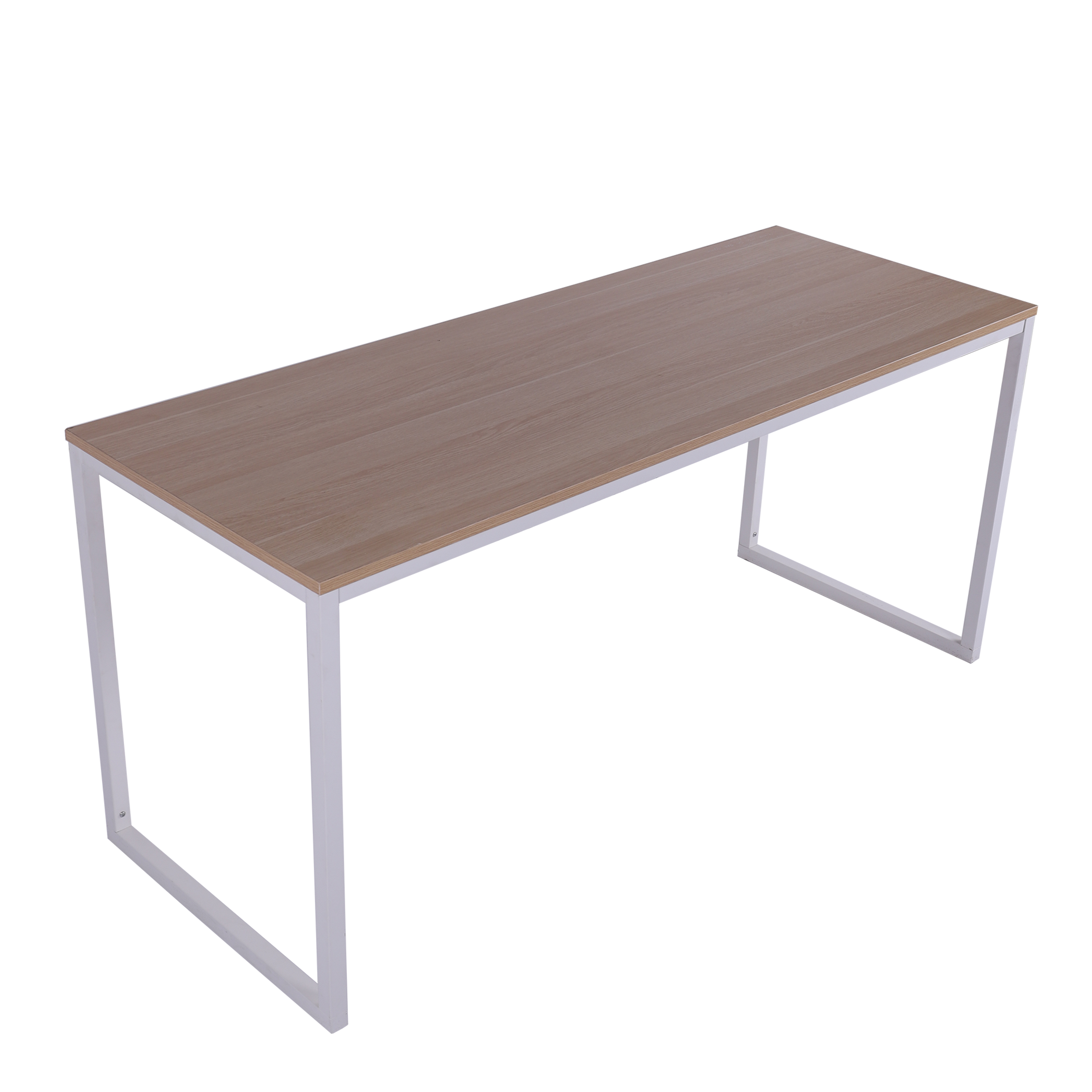 Modern executive walnut color wooden home office table office furniture office desk