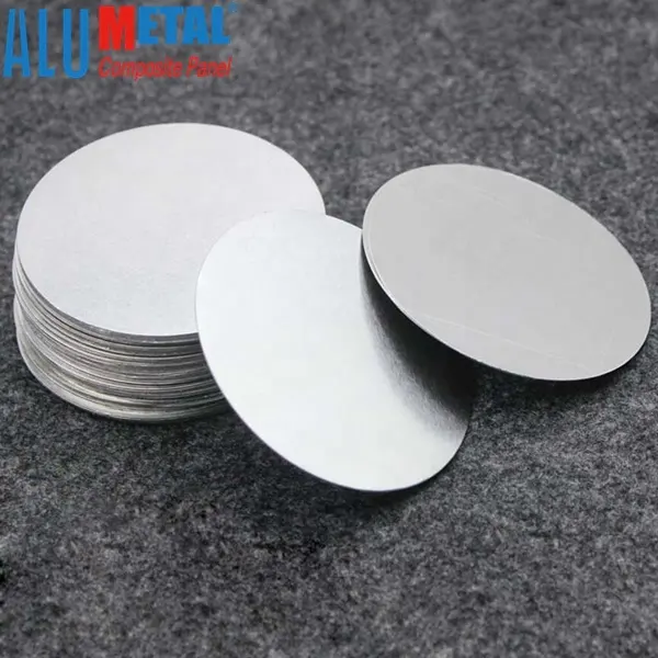Personalized Custom 1 1/4 inch round stamping aluminum blanks for   card  disc
